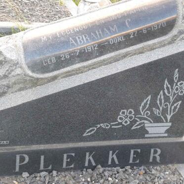PLEKKER Abraham C. 1912-1970