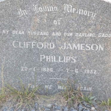 PHILLIPS Clifford Jameson 1896-1952