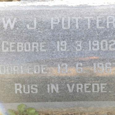 PUTTER W.J. 1902-1967