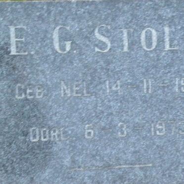 STOLZ E.G. nee NEL 1911-1973