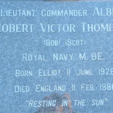 THOMPSON Robert Victor 1926-1986