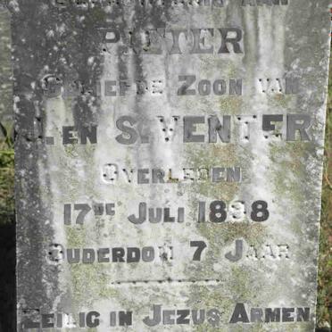 VENTER Pieter -1898