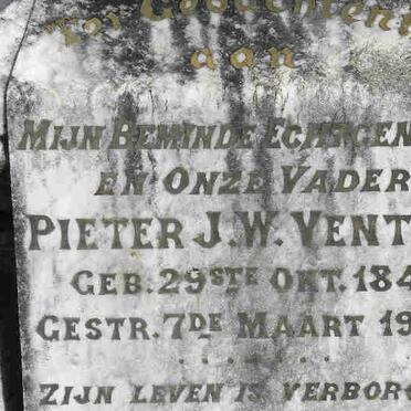 VENTER Pieter J.W. 1843-1920