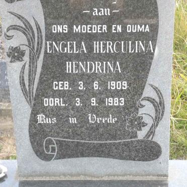 VENTER Engela Herculina Hendrina 1909-1983