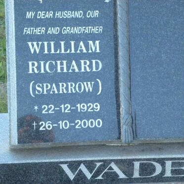 WADE William Richard 1929-2000