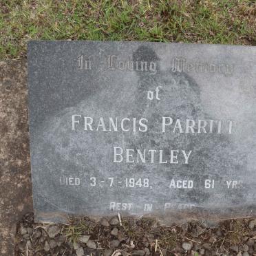 BENTLEY Francis Parritt -1948