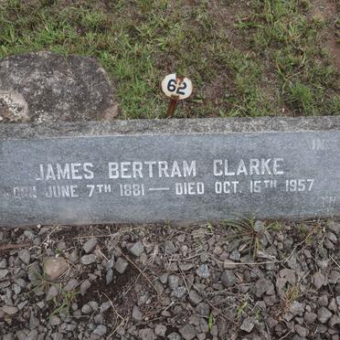CLARKE James Bertram 1881-1957