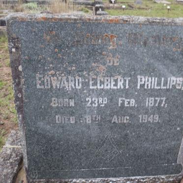 PHILLIPS Edward Egbert 1877-1949