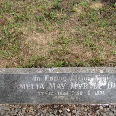 BECK Amelia May Myrtle 1886-1971