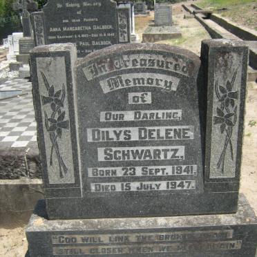 SCHWARTZ Dilys Delene 1941-1947