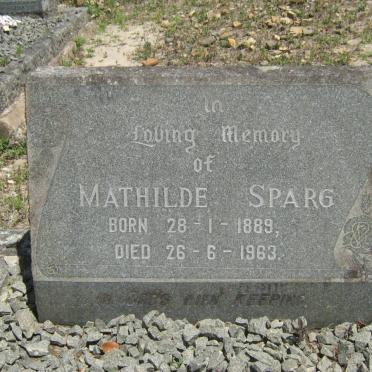 SPARG Mathilde 1889-1963