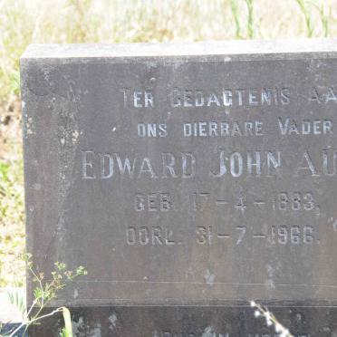 AUDIE Edward John 1883-1966