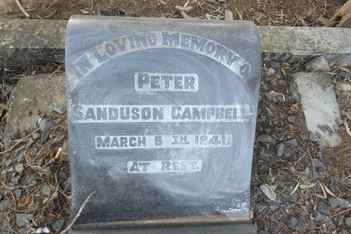 CAMPBELL Peter Sanduson -1941