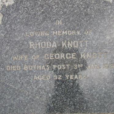 KNOTT Rhoda -1916