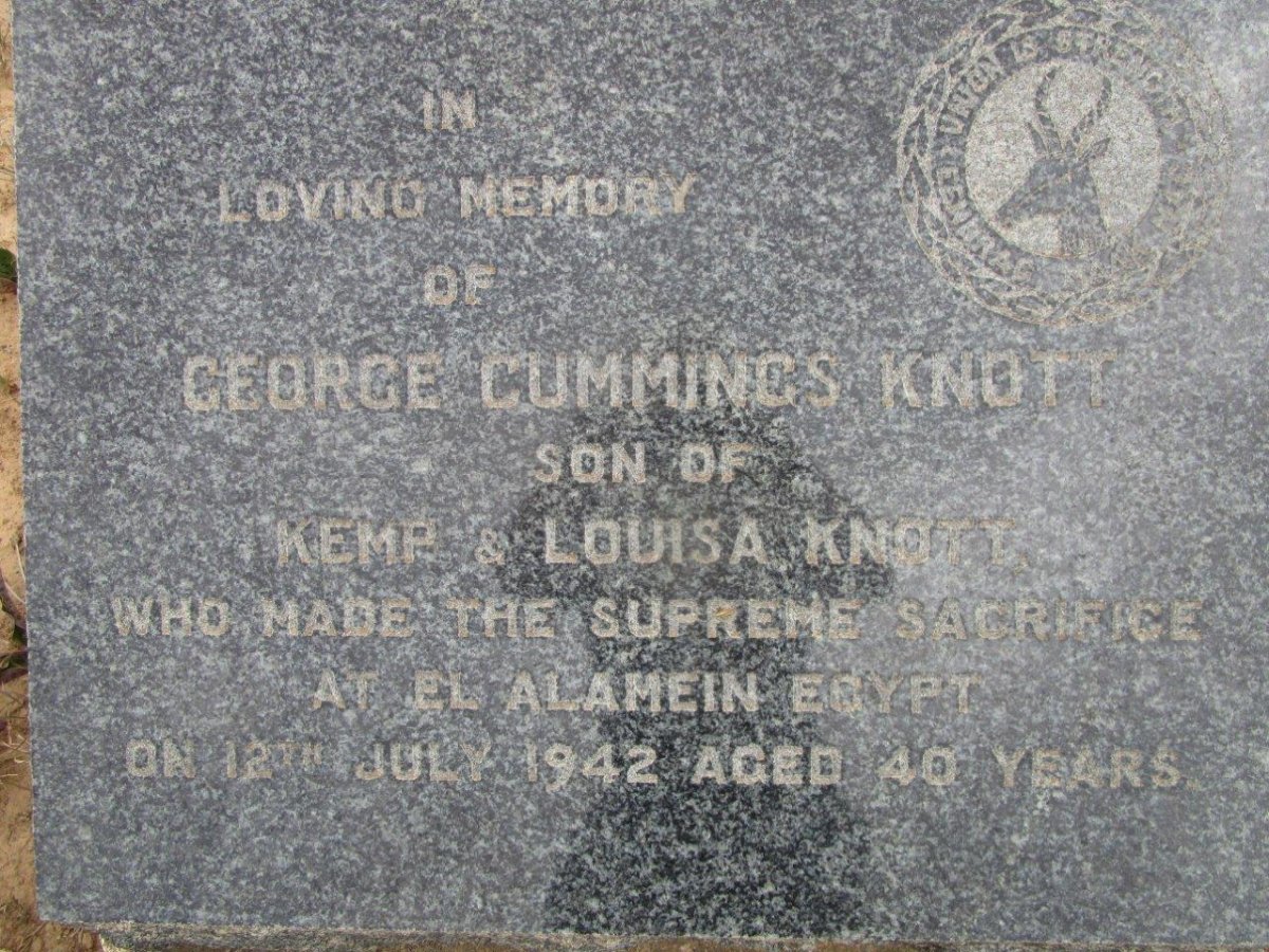 KNOTT George Cummings -1942