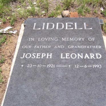 LIDDELL Joseph Leonard 1921-1993