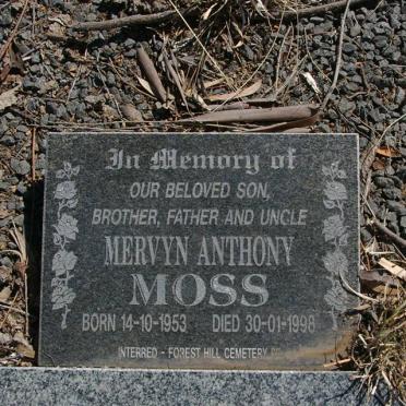 MOSS Mervyn Anthony 1953-1998