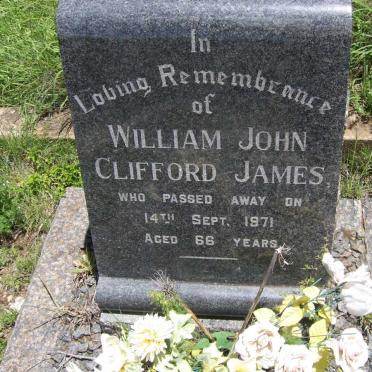 JAMES William John Clifford -1971