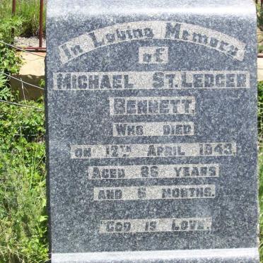 BENNETT Michael St.Ledger -1943