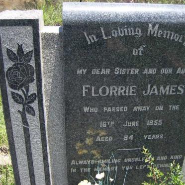 JAMES Florrie -1955