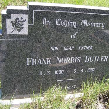 BUTLER Frank Norris 1890-1982