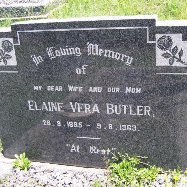 BUTLER Elaine Vera 1895-1963