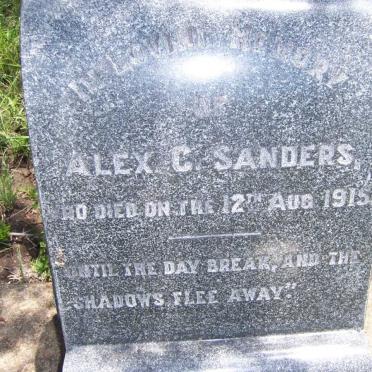 SANDERS Alex C. -1915