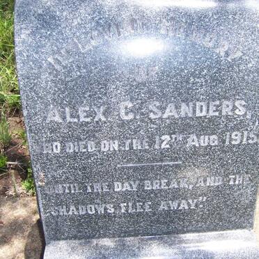 SANDERS Alex C. -1915