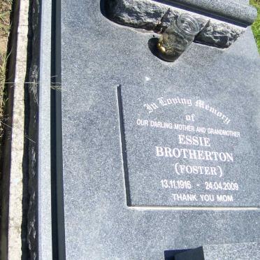 BROTHERTON Essie nee FOSTER 1916-2009