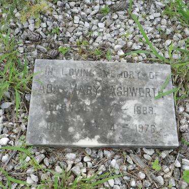 ASHWORTH Ada Mary 1889-1978