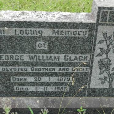 CLACK George William 1879-1955