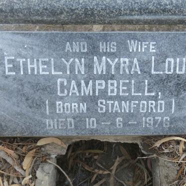 CAMPBELL Ethelyn Myra Louise nee STANFORD -1976