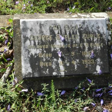 CURLE George Butler 1847-1933