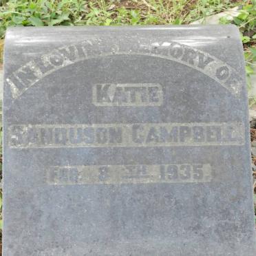CAMPBELL Katie Sanduson -1935