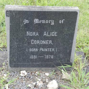 CORDNER Nora Alice nee PAINTER 1891-1978