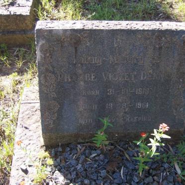 DENNIS Phoebe Violet 1918-1961