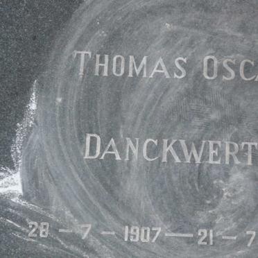 DANCKWERTS Thomas Oscar 1907-1965