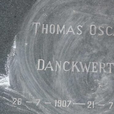DANCKWERTS Thomas Oscar 1907-1965