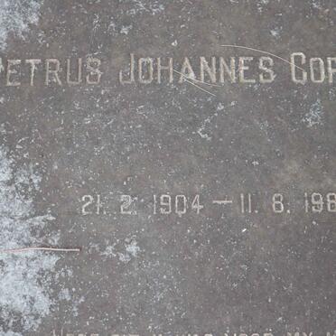 DELPORT Petrus Johannes Cornelius 1904-1980 &amp; Catherine Johanna VAN WYK 1907-1972
