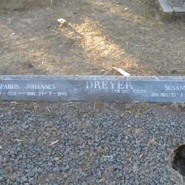 DREYER Casparus Johannes 1866-1945 &amp; Susanna Phillipina NEL 1873-1953