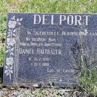 DELPORT Daniel Baltsazer 1903-1981