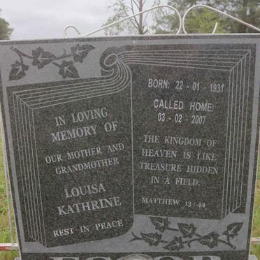 ESSOP Louisa Kathrine 1931-2007