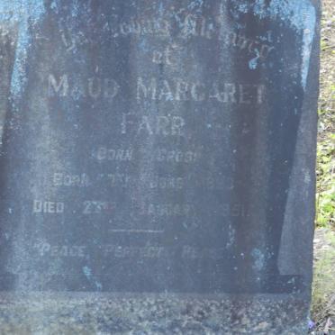 FARR Maud Margaret nee CROSS 1883-1951