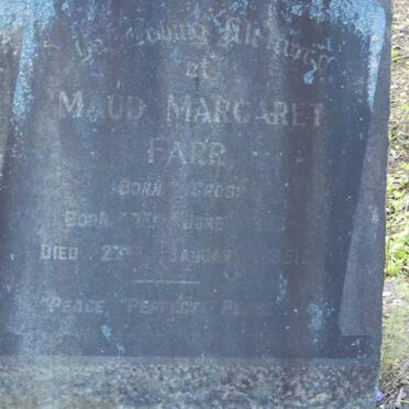 FARR Maud Margaret nee CROSS 1883-1951