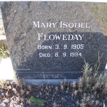FLOWEDAY Mary Isobel 1905-1994