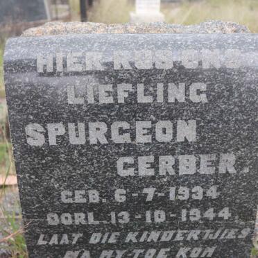GERBER Spurgeon 1934-1944 