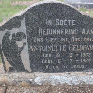 GELDENHUYS Antoinette 1962-1964