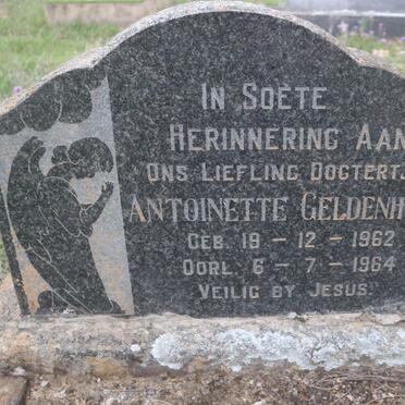 GELDENHUYS Antoinette 1962-1964