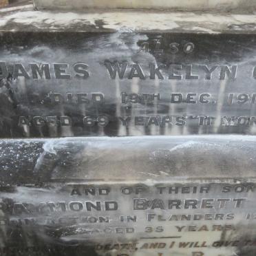 GRAY James Wakelyn -1917 &amp; Annie -1917 :: GRAY Raymond Barrett -1916
