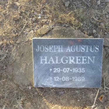 HALGREEN Joseph Agustus 1935-1989